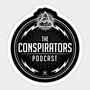 The Conspirators Reverse Logo Sticker